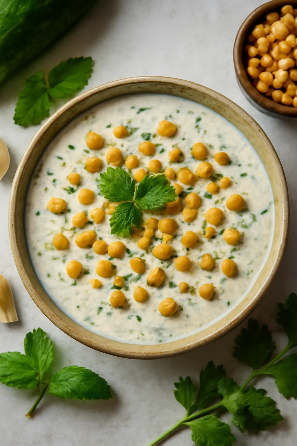Bundi raita, friss joghurtos szÃ³sz, tÃ¶kÃ©letes kiegÃ©szÃ­tÅ indiai Ã©telekhez
