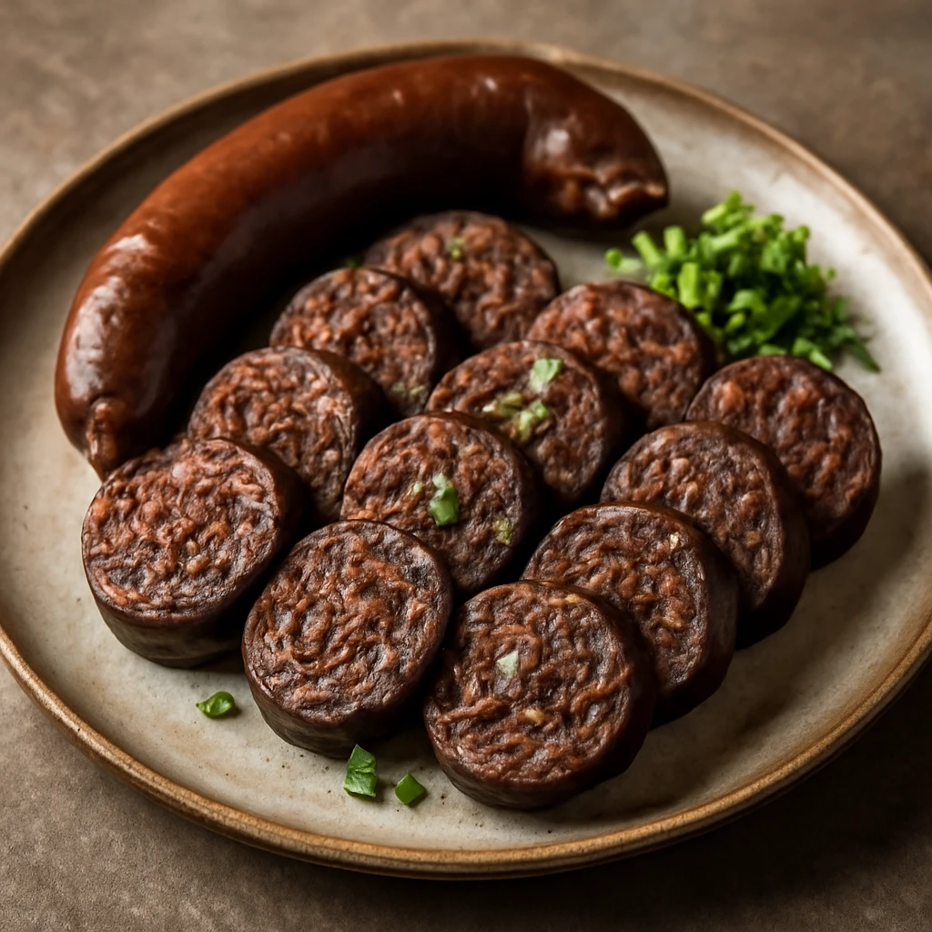 Koreai vérkolbász, egyszerű és ínycsiklandó