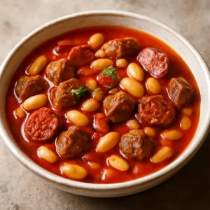 Ínycsiklandó spanyol callos gazdag hús- és babkombinációval