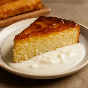Frissen sült Cassava Cake, ínycsiklandó, krémes macapunóval