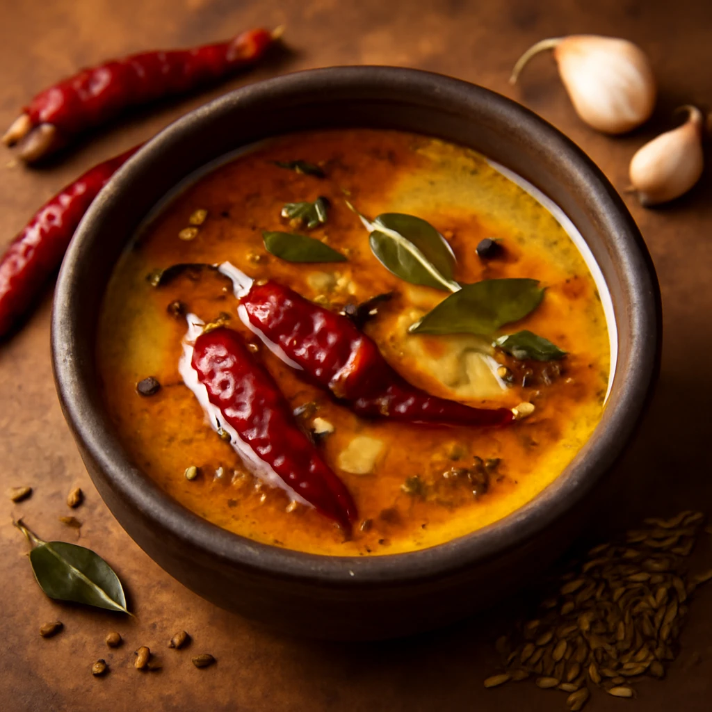 FÅ±szeres ghee chili Ã©s fÅ±szerekkel