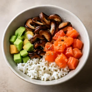 Friss és színes chirashizushi tál, gazdag ízekkel