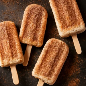 Fahéjas és cukros churro jégkrém