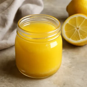 Friss citromos ghee, tisztított vaj