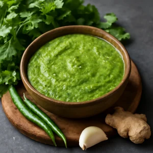 Coriander chutney, friss és fűszeres koriander szósz, tökéletes kiegészítő indiai ételekhez