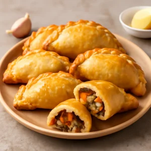 Mini Cornish pasty, gazdag töltelékkel