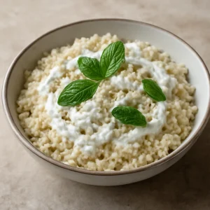 Friss és könnyű couscous joghurttal