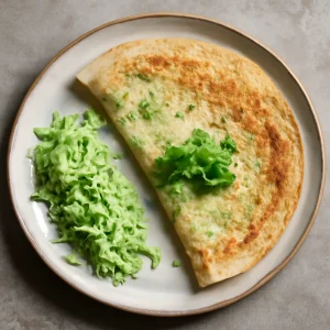 Friss uborkás appam, gazdag kókusztej ízzel