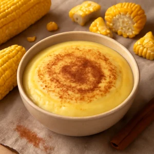 Kukorica puding fahéjjal