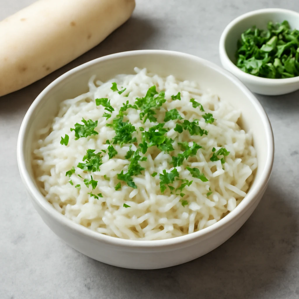 Friss Ã©s egÃ©szsÃ©ges daikon retek salÃ¡ta