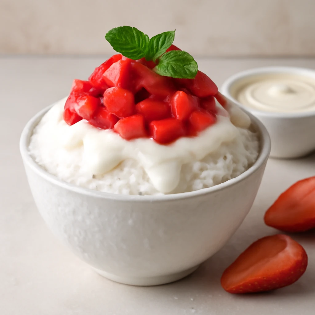 Frissítő és finom epres bingsu, tökéletes a nyári hónapokban