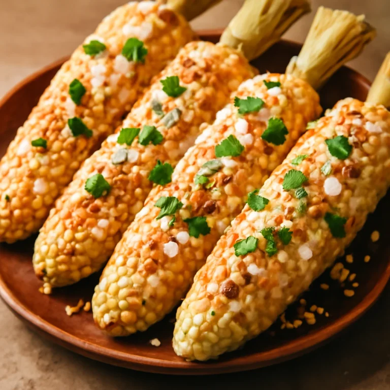 Elote chipotle krémmel – friss kukorica chipotle krémmel, sajttal és tejföllel tálalva