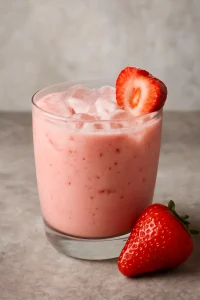 Frissítő eper lassi