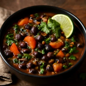 Gazdag, ínycsiklandó vegán feijoada