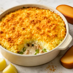 Finom fish pie füstölt sajttal