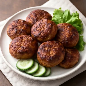 Skandináv frikadeller húsos gombócok