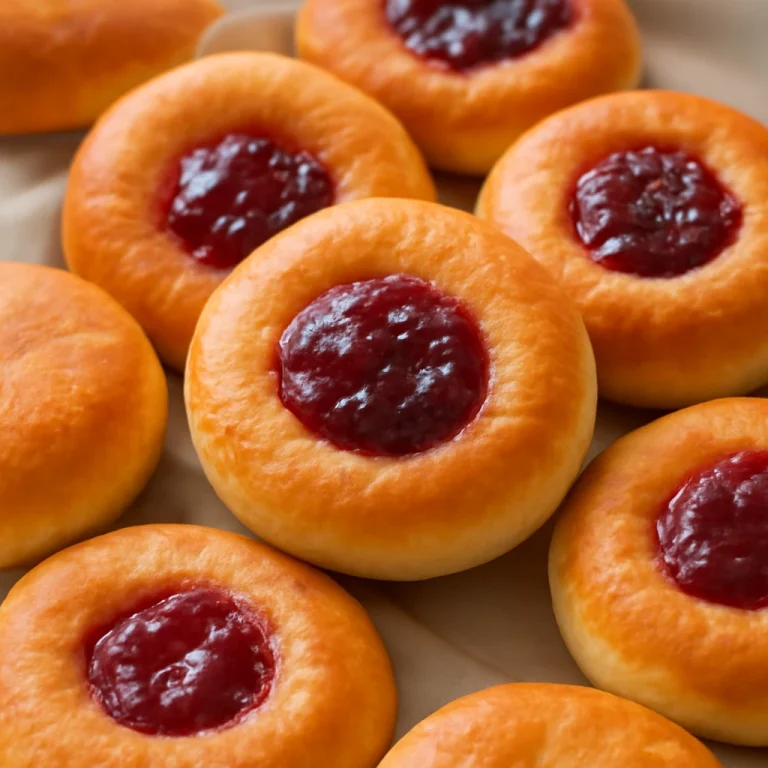 Fry bake lekvárral, aranybarna sütemények