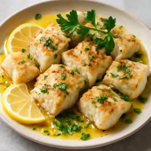 Mediterrán stílusú gilda hal étel