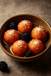 Kókuszos Gulab Jamun, indiai édes desszert