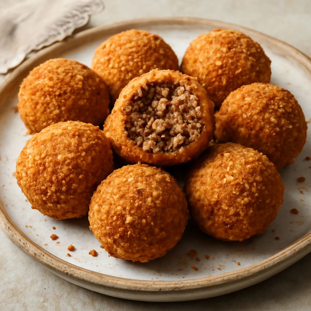 Skót haggis bon bonok finom, ropogós falatkák formájában