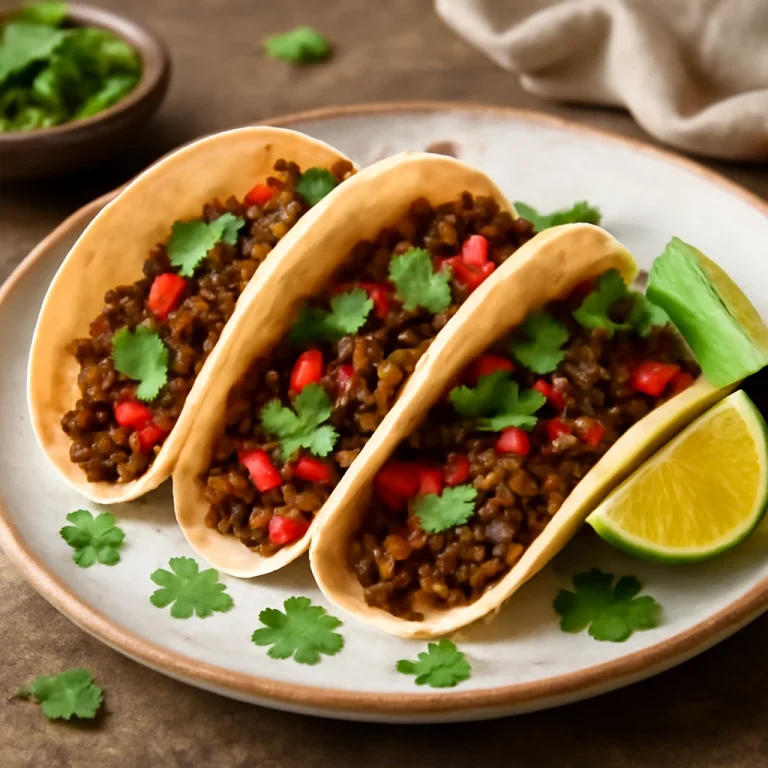 Haggis mexikói fűszerekkel, lime-mal és cilantroval tortillában tálalva