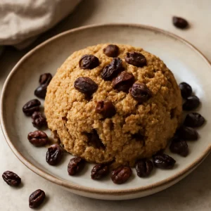 Szezámmagos halva mazsolával, tökéletes desszertként