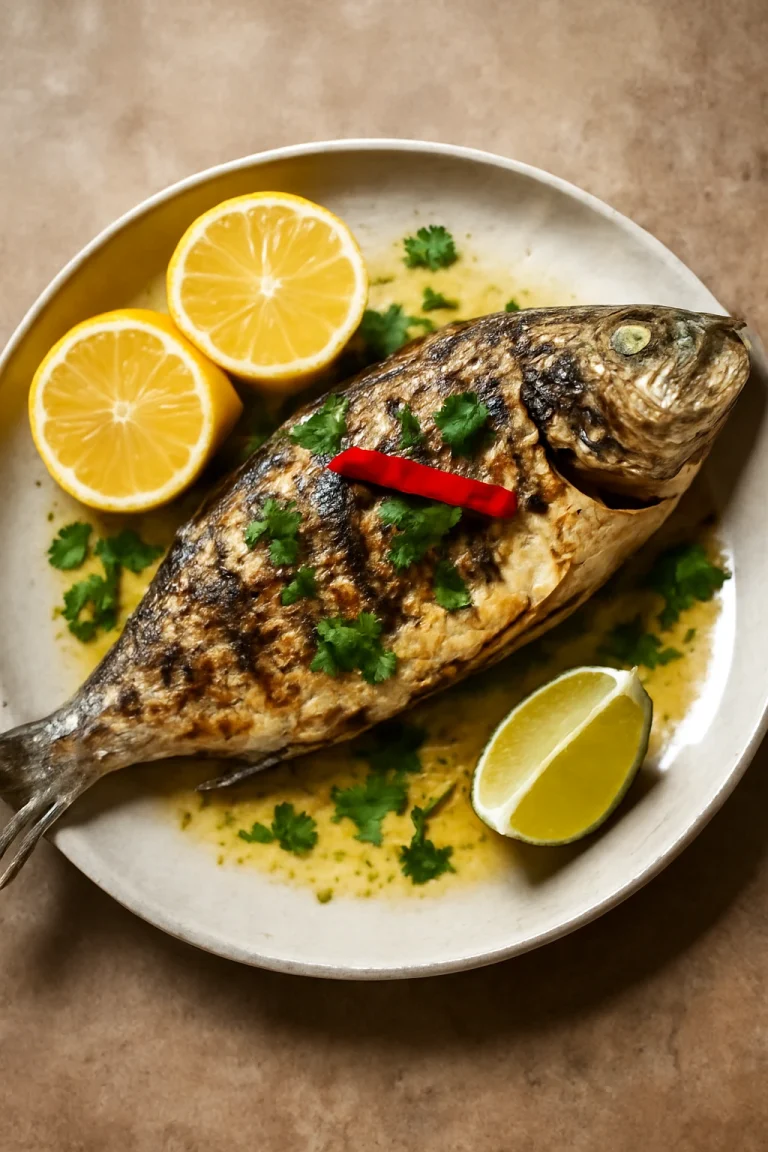Ikan Bakar Citromlével, egy ínycsiklandó grillezett hal