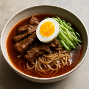 Friss és ínycsiklandó koreai hideg tészta