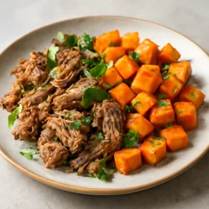 Hawaiian Kalua Pork édesburgonyával
