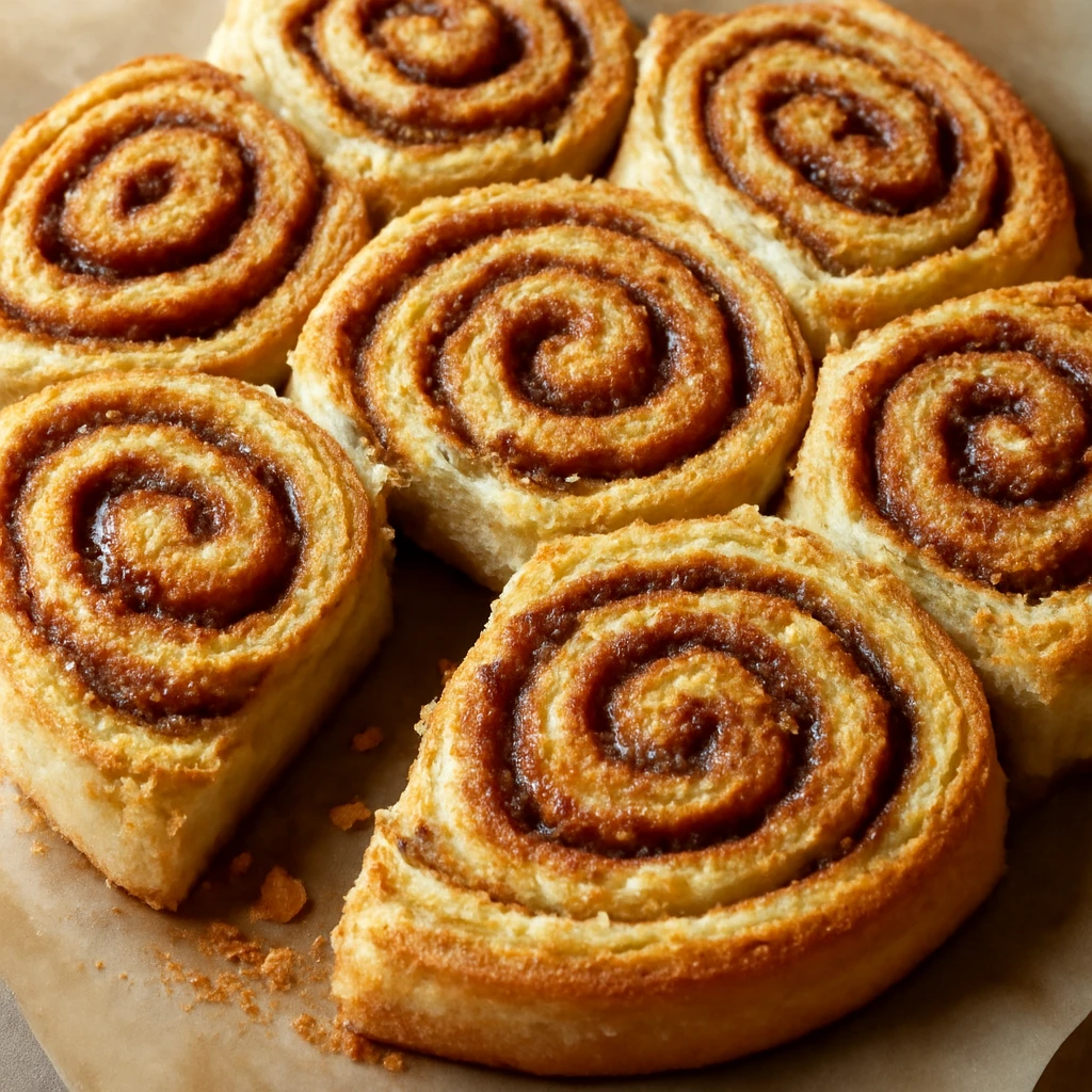 Friss gluténmentes kanelbulle, fahéjjal és barna cukorral