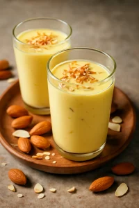 Sáfrányos és mandulás Kesar Badam Milk
