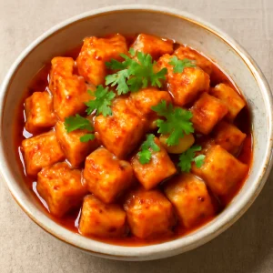 Fűszeres és frissítő kimchi, retekből készült