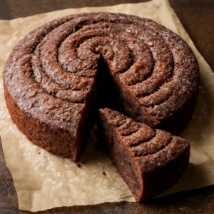 Friss, fahéjas ízesítésű kladdkaka