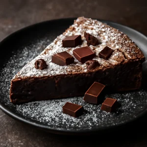 Finom svéd Kladdkaka csokoládéval