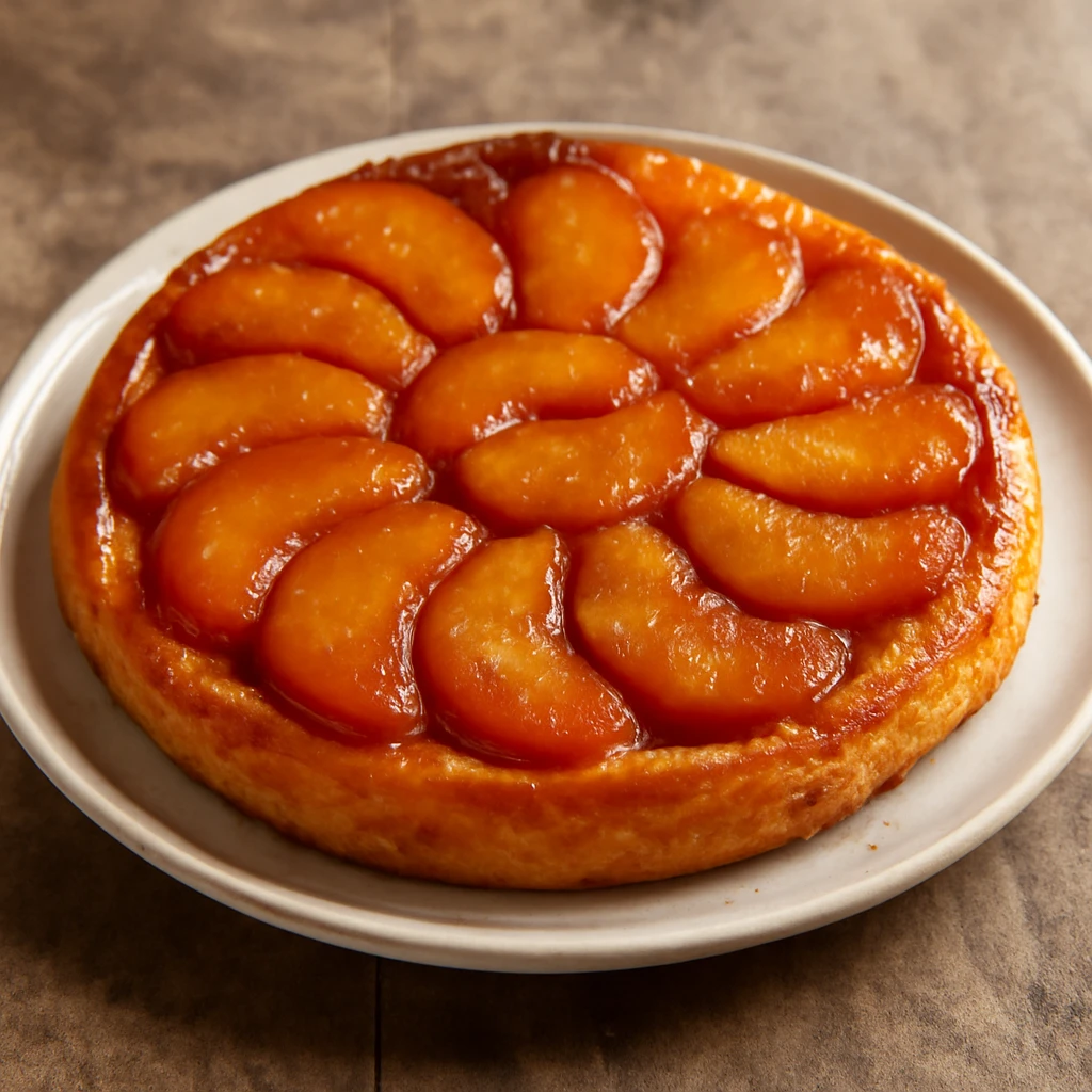 Finom almás Tarte Tatin, karamellizált alma és leveles tészta kombinációja