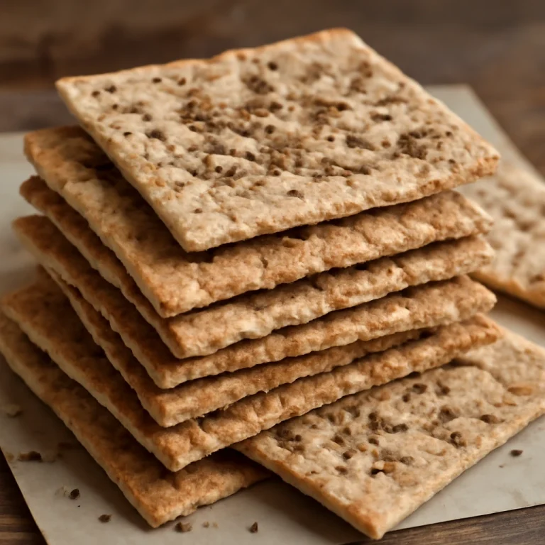 Knäckebröd köménymaggal, szeletelve és frissen tálalva