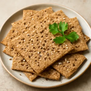 Ropogós Knäckebröd teljes kiőrlésű búzaliszttel
