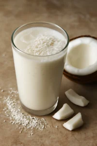 Frissítő kókuszos lassi
