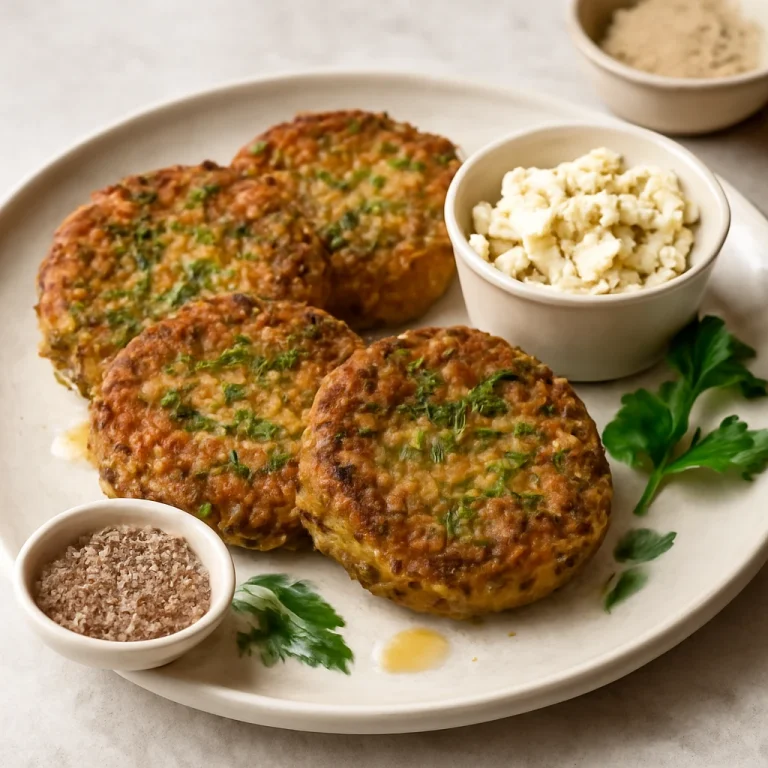 Kolokithokeftedes vegán változatban, zöldséges fasírt friss fűszerekkel