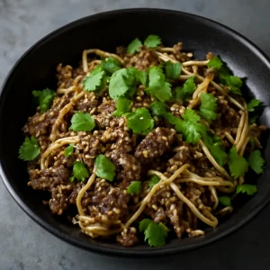 Fűszeres bulgogi csírával és szezámmaggal