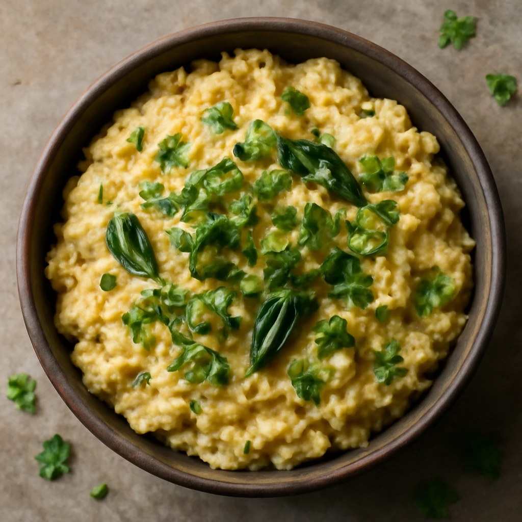 Indiai hagyományos pongal, gazdag fűszerekkel