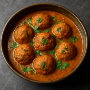 Indiai Lauki Kofta Curry