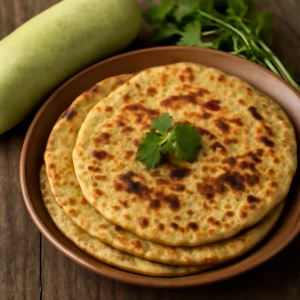 Friss, ínycsiklandó tökös paratha, indiai stílusban