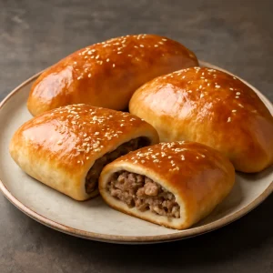 Húsos finn pite, omlós tésztában
