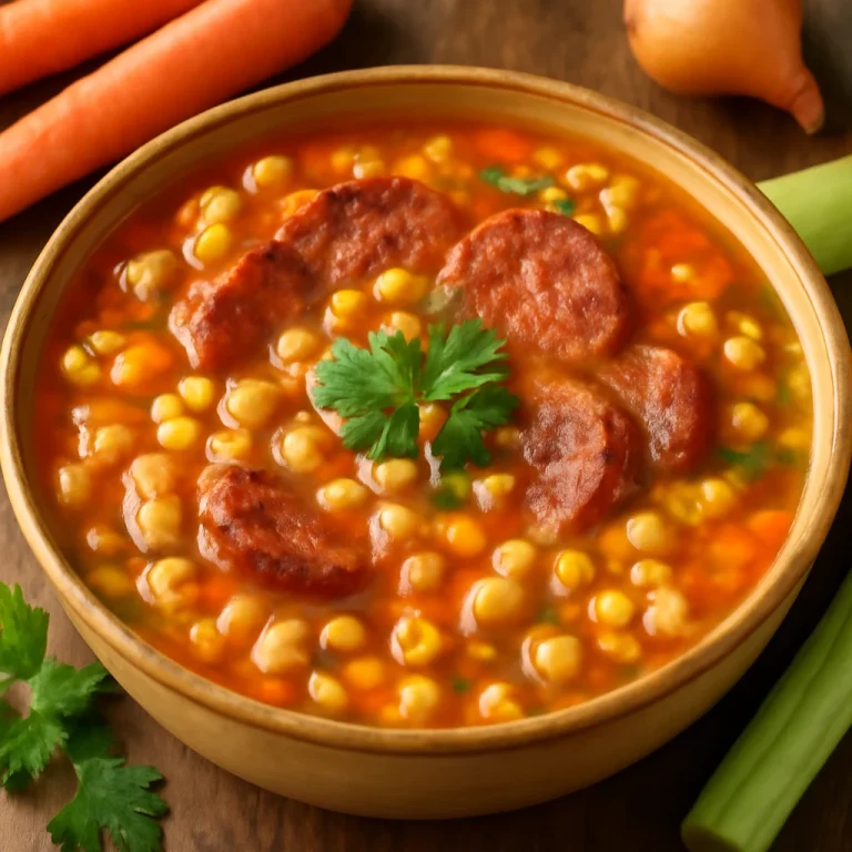 Locro de maíz gazdag kukoricás és babos ízekkel
