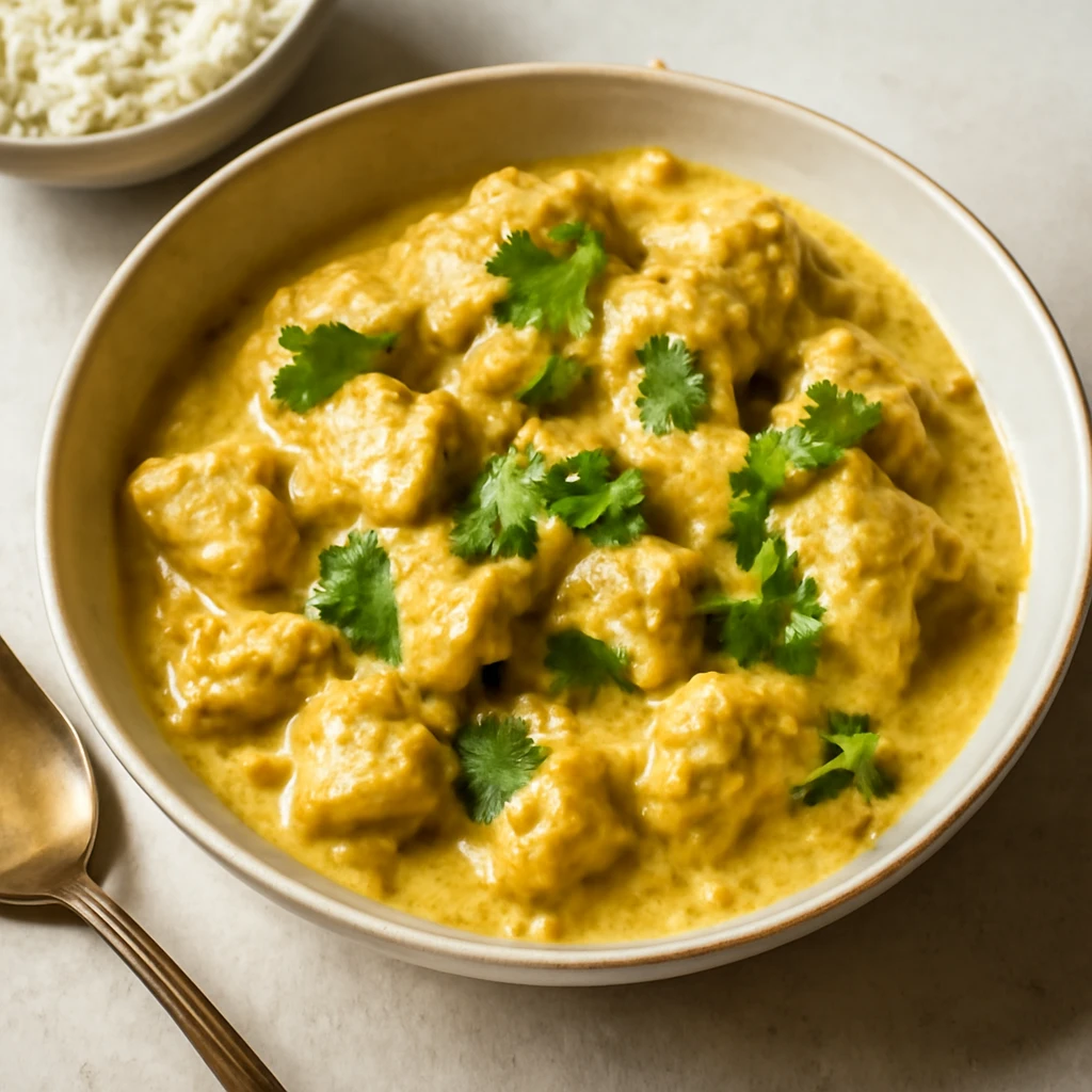Ínycsiklandó Malai Chicken, gazdag tejszínes és joghurtos mártásban
