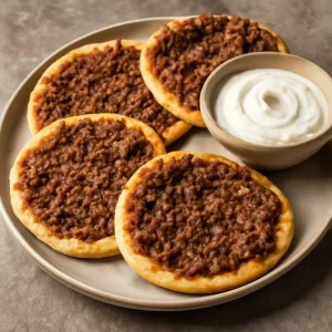 Húsos pite joghurttal, közel-keleti ízekkel