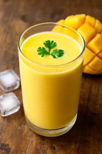 Frissítő mango lassi
