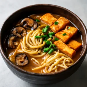 Finom és tápláló Miso nikomi udon leves