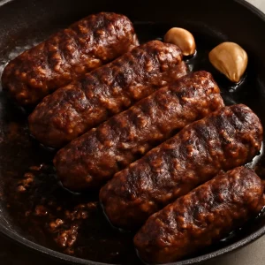 Fűszeres, ínycsiklandó mititei fokhagymával